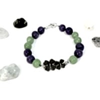Aventurin ve Anjelit (Melek Taşı) El Yapımı Bileklik – Huzur, Şans ve Ruhsal Rehberlik