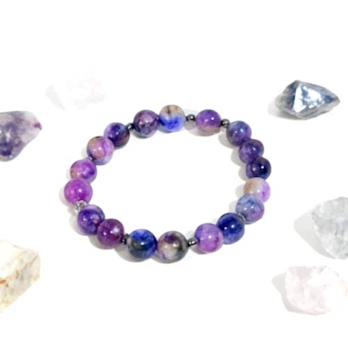 Sugilit Doğal Taş El Yapımı Bileklik – Ruhsal Koruma ve Duygusal İyileşme